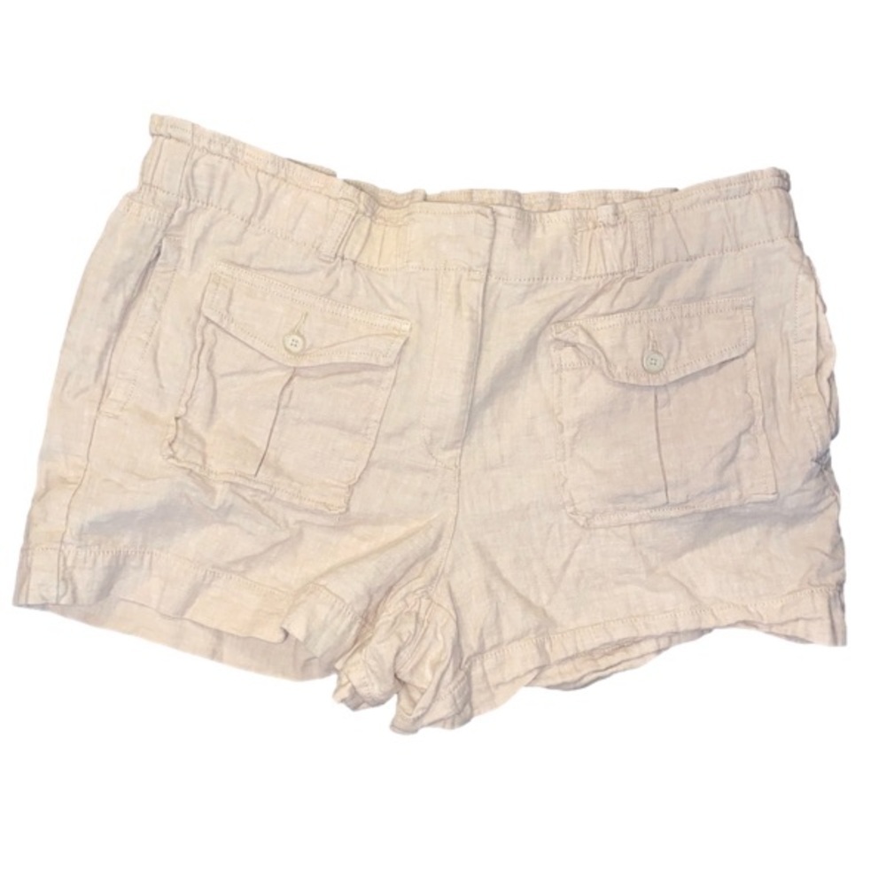 Loft Linen Blend Shorts Size Large NWOT